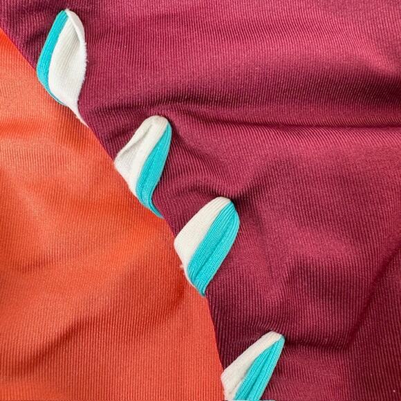 Becca Reversible Small Camille Hipster Bikini Bottom Cabernet - Picture 4 of 14